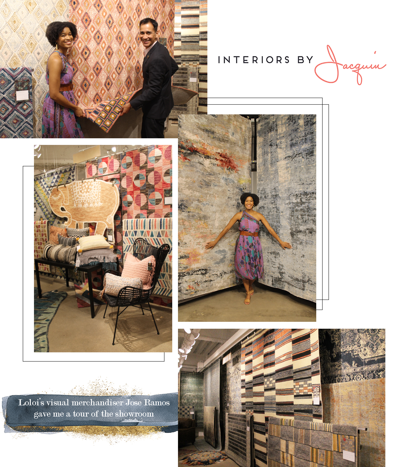 Exploring the Loloi Rugs Showroom Interiors by Jacquin