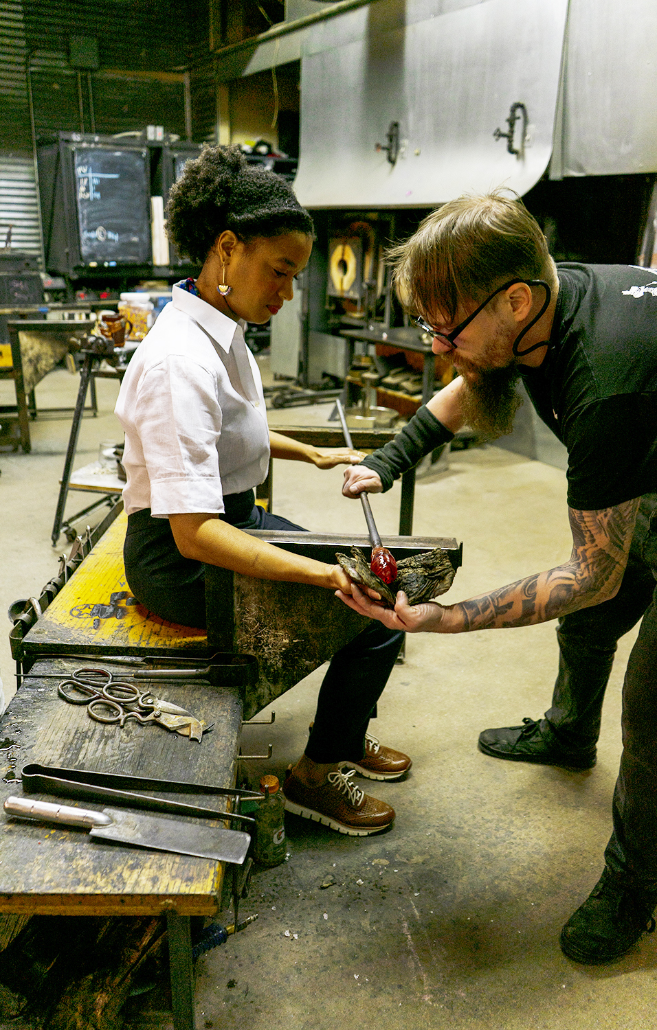 Getting Creative With VETRO Glassblowing Studio & Gallery – Interiors ...