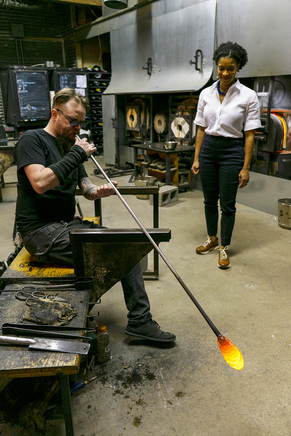 Getting Creative With VETRO Glassblowing Studio & Gallery – Interiors ...