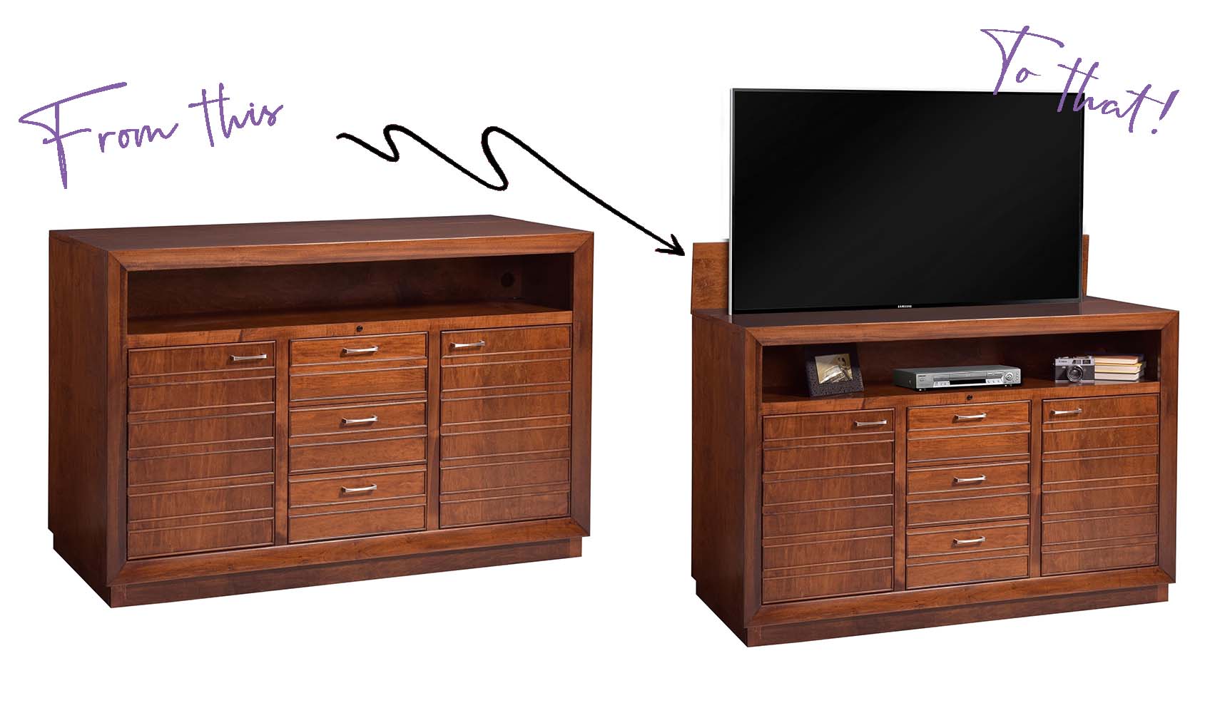 8 Ways to Disguise Your TV! with Interiors by Jacquin